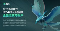 ​114%高收益率！FXVC跟单交易新选择——金雄鹰策略账户